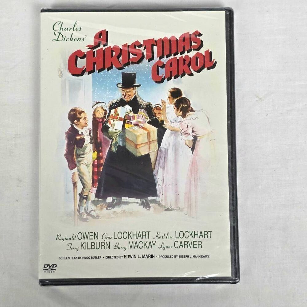 A Christmas Carol DVD 1938 Reginald Owen Classic